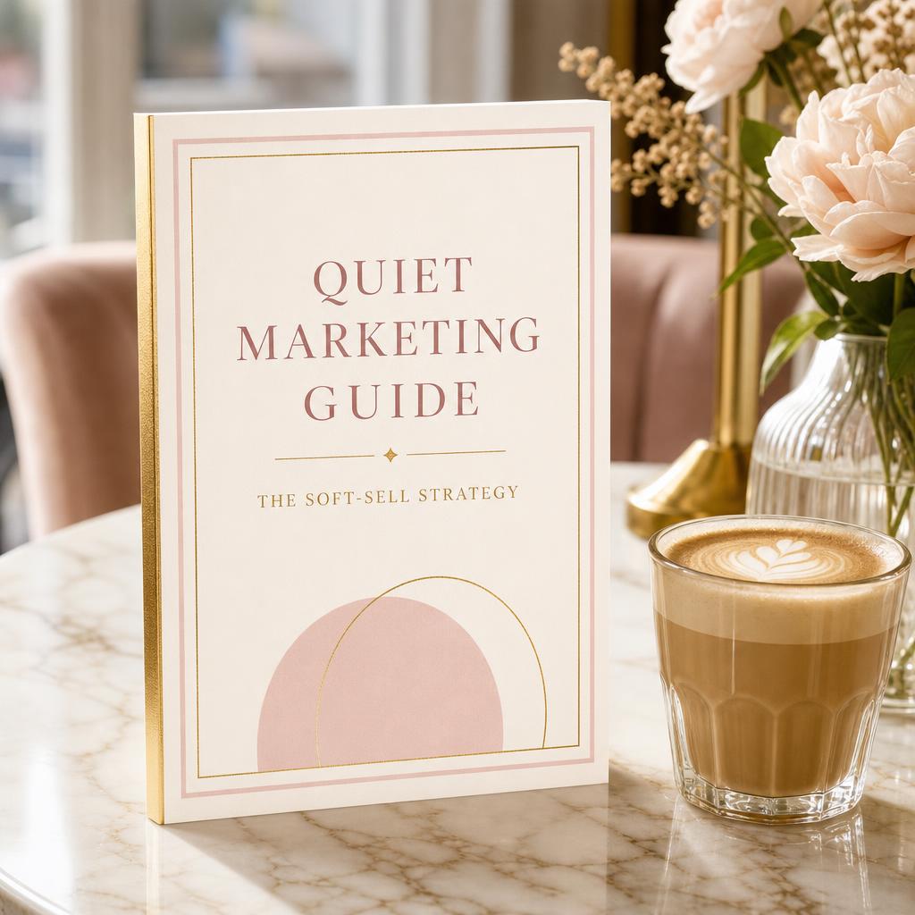 Quiet Marketing Guide mockup